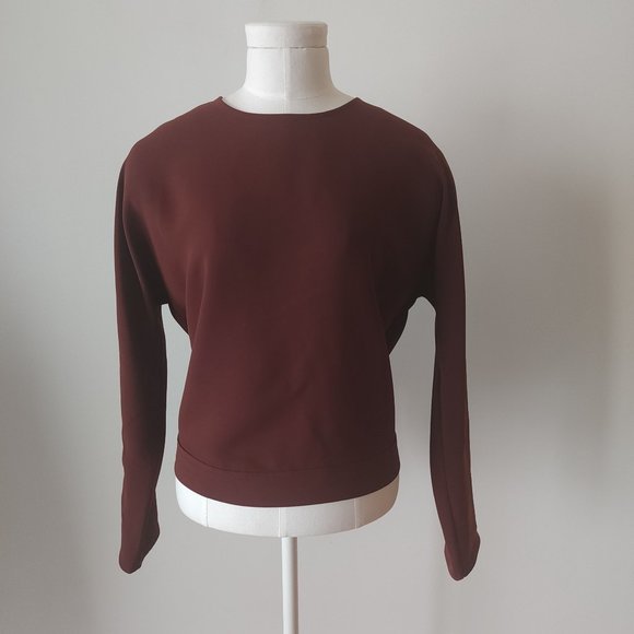 Aritzia Laon blouse, open back with tie detail - Picture 2 of 11